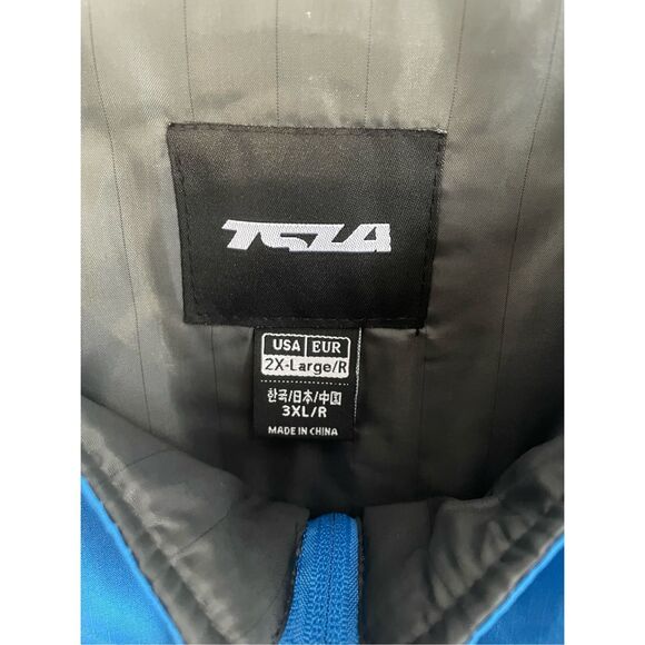 TSLA Womens Essential Insulated Bib Overalls Marina Blue Size 2XL XXL NWOT - Picture 5 of 6